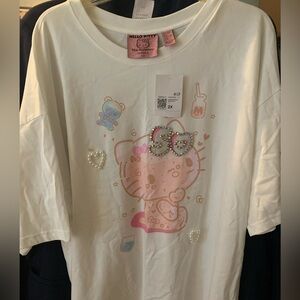 Hello Kitty 50th Anniversary shirt Forever 21 size 2X NWT